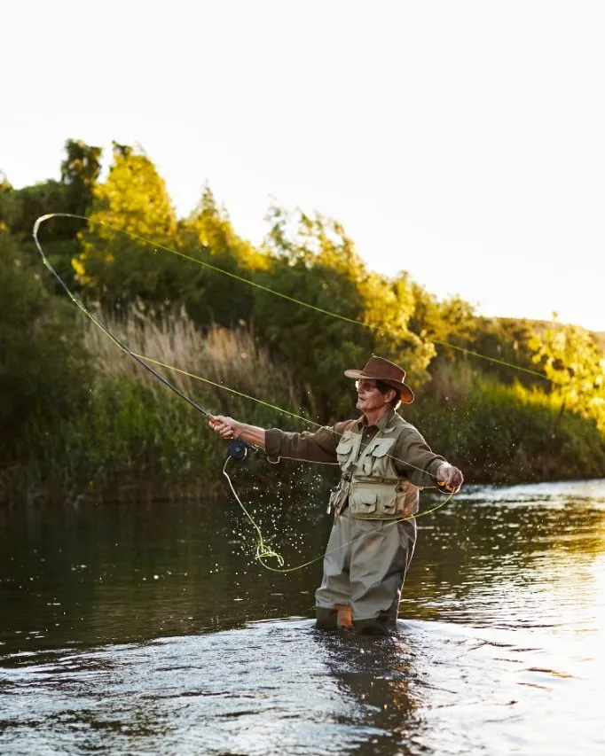 Buscando el Salmon Chinook