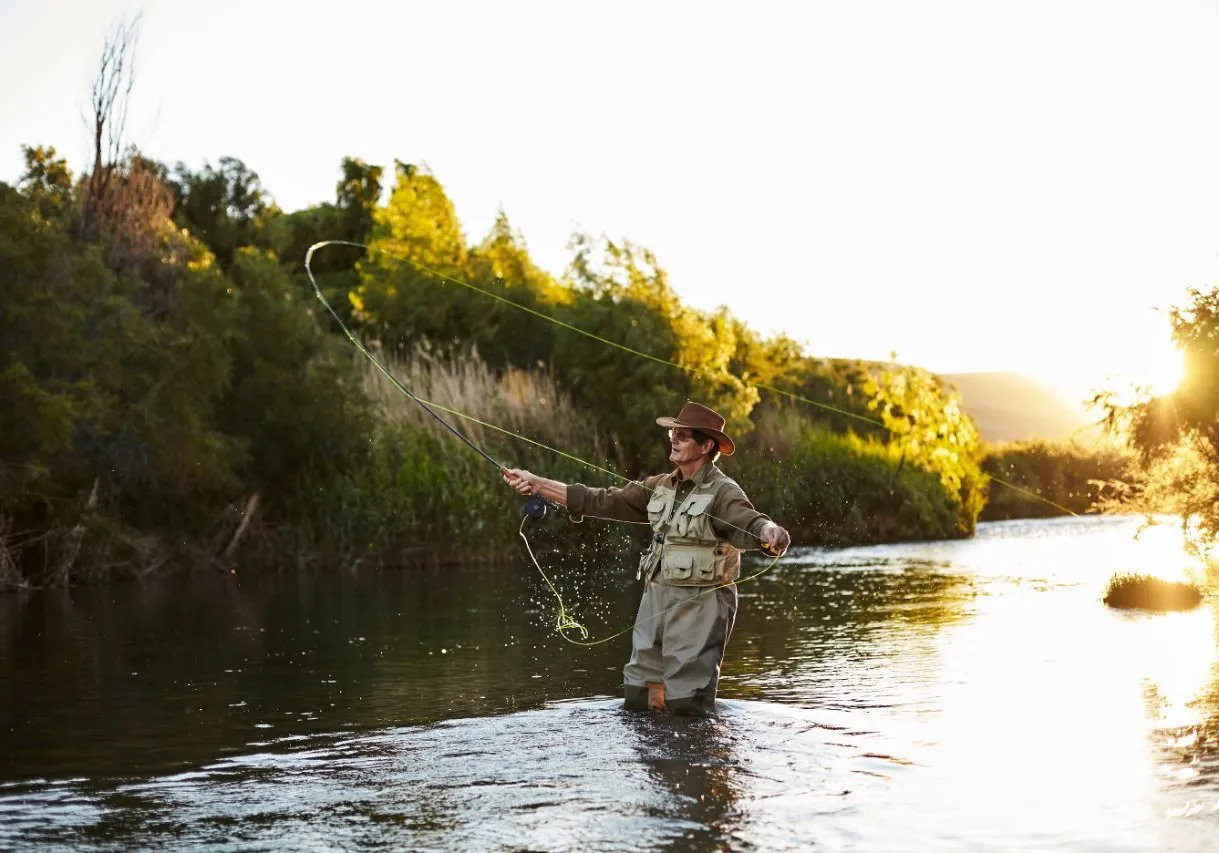 Buscando el Salmon Chinook
