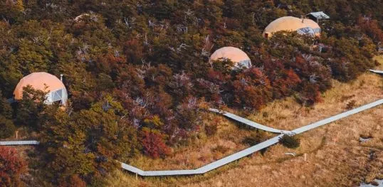 Chaltén Camp · Eco-glamping en El Chaltén — Llegada e instalación
